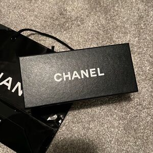Chanel sunglasses/glasses BOX with little duster for pair of glasses and BAG